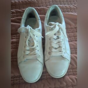 Sam Edelman White Leather Sneakers 6.5